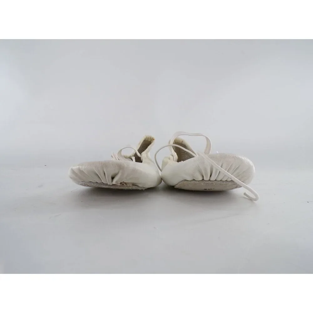 Pre-Owned Dance Ballet Shoes ABT Little Kids 10.5M Leather Single Strap Full So